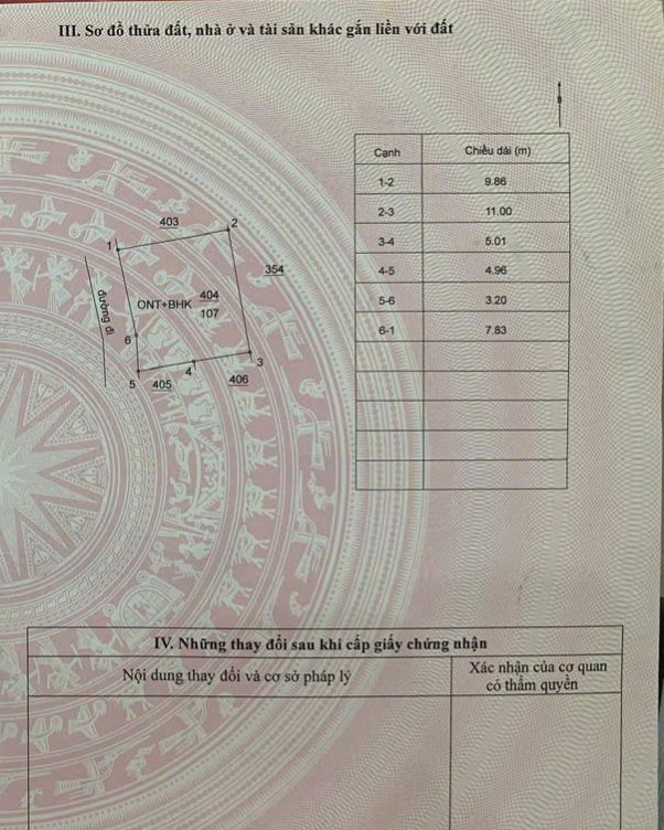 Đất thổ cư Thôn Vạn Tường, xã Bình Hải 107m² giá 400 triệu - Đầu tư sinh lời ngay!