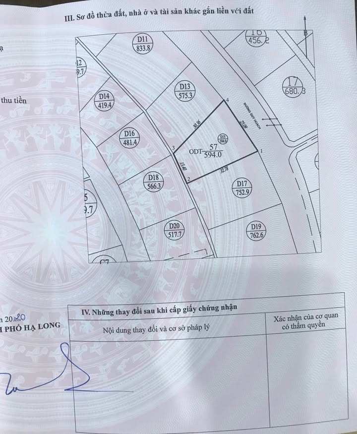 Đất nền Tuần Châu, Hạ Long 594m² giá thỏa thuận - Tiềm năng đầu tư vượt trội!