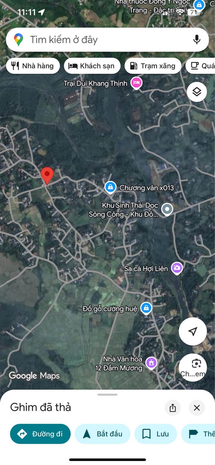 Đất thổ cư 1.4ha xã Công, Phổ Yên, Thái Nguyên giá 4 tỷ - Sổ đỏ chính chủ