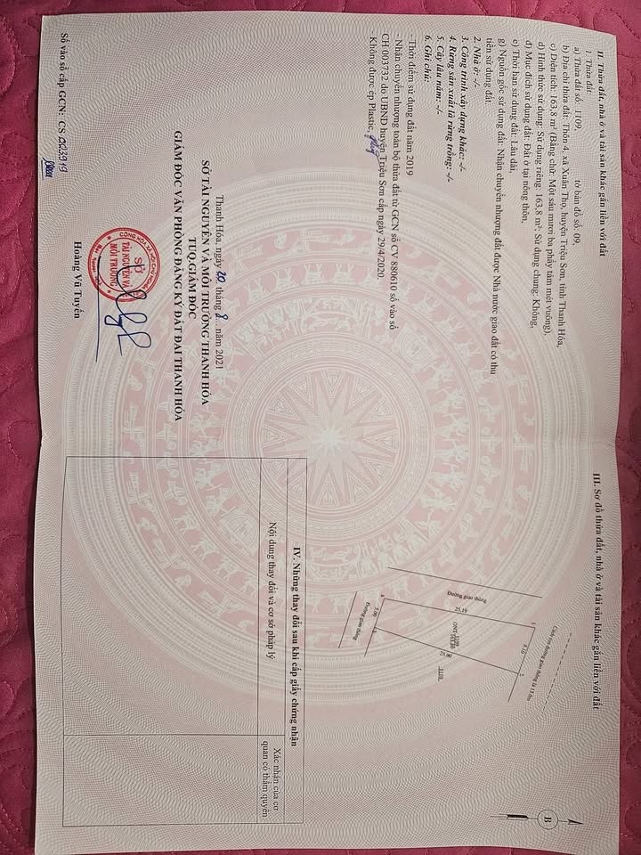 Đất nền thôn 4 xã Xuân Thọ 163.8m² giá chỉ 8xx triệu - Đường quy hoạch rộng 26m!