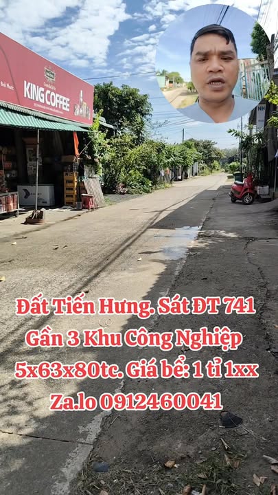 Đất Tiến Hưng 315m² giá 1.15 tỷ - Kinh doanh hoặc ở ngay!