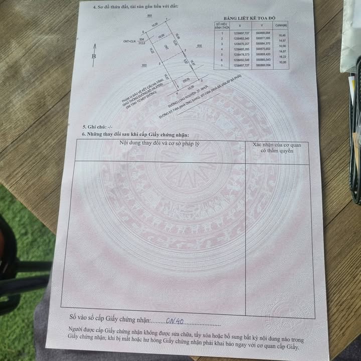 Đất nền Long Nguyên Bàu Bàng 300m² giá 1.2 tỷ - Đầu tư sinh lời ngay!