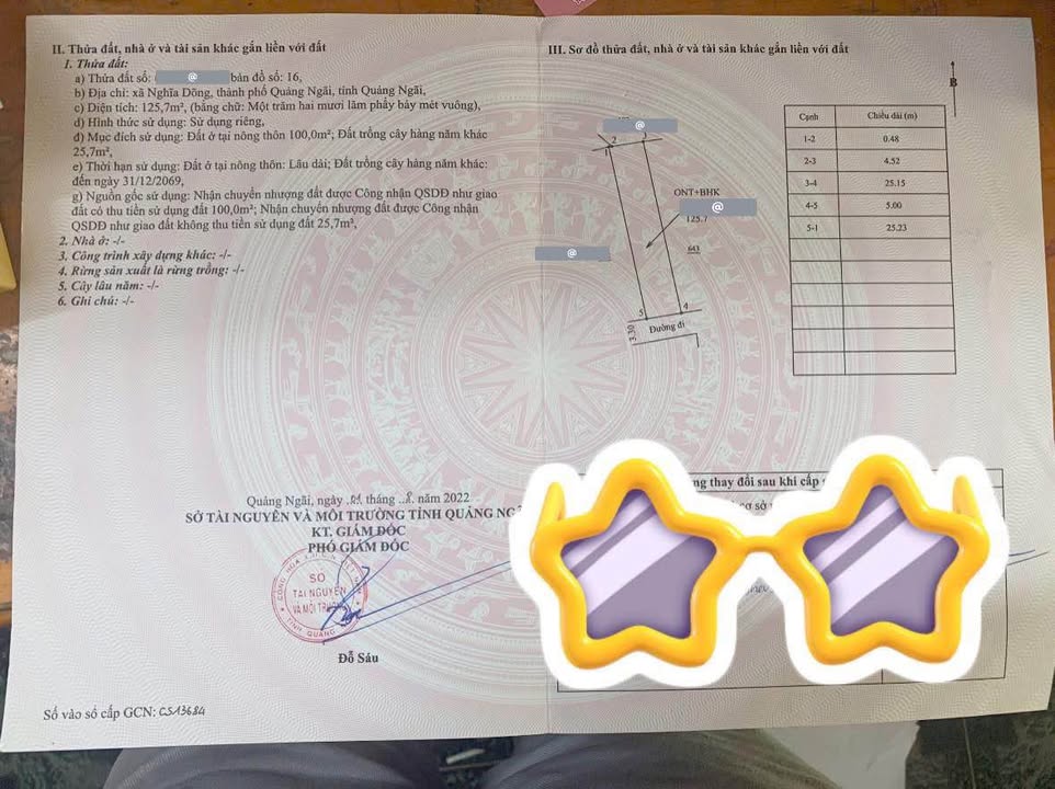 Đất nền An Phú Quảng Ngãi 125m² giá 800 triệu - Vị trí đắc địa gần ngã 4 Ba La!