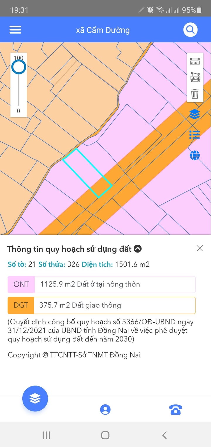 Đất nền 1.5 sào tại xã Xuân Đường, Đồng Nai - Bán gấp chỉ 6.5 tỷ!