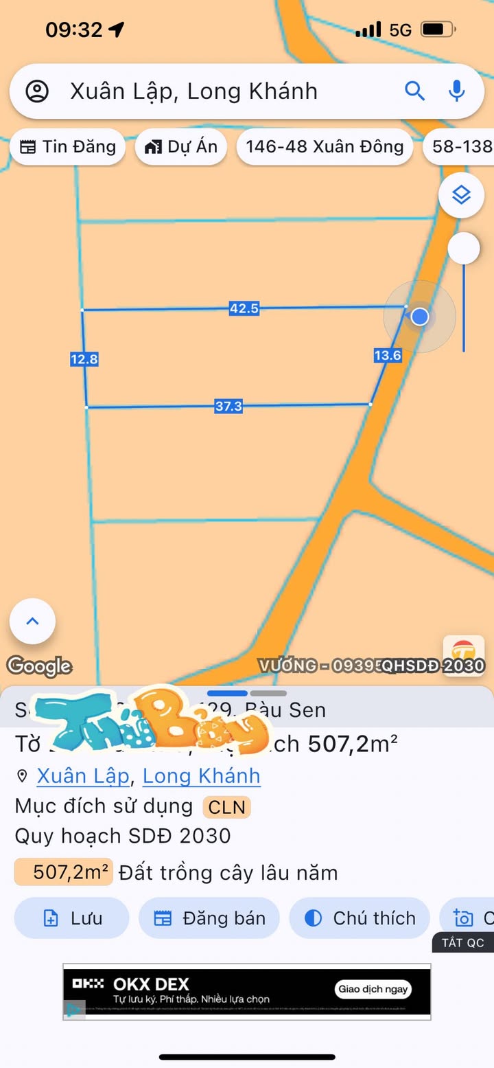 Đất vườn 500m² phường Bàu Sen, Long Khánh - Giá thỏa thuận hấp dẫn!