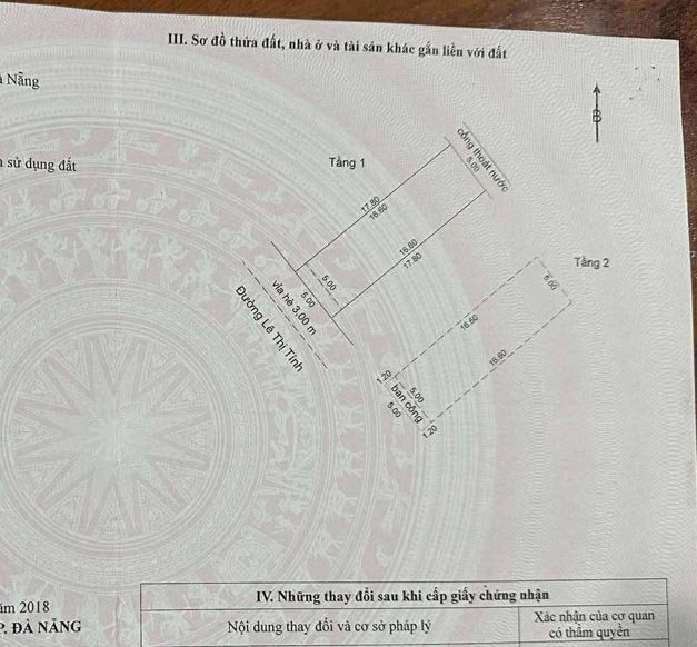 FrontHouse 89m² Lê Thị Tính, Thanh Khê giá 6,2 tỷ - Mặt tiền đẹp, giao dịch nhanh!