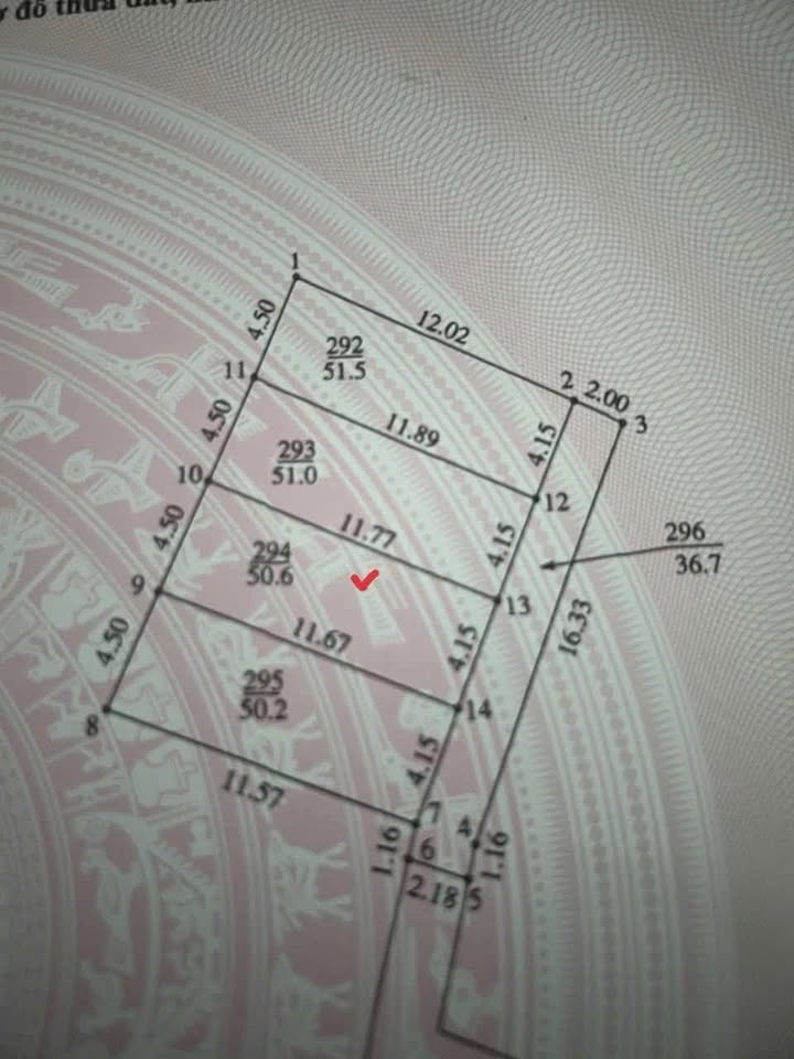 Đất nền Trạch Mỹ Lộc, Phúc Thọ 50,6m² giá 1 tỷ - Đầu tư sinh lời cao!