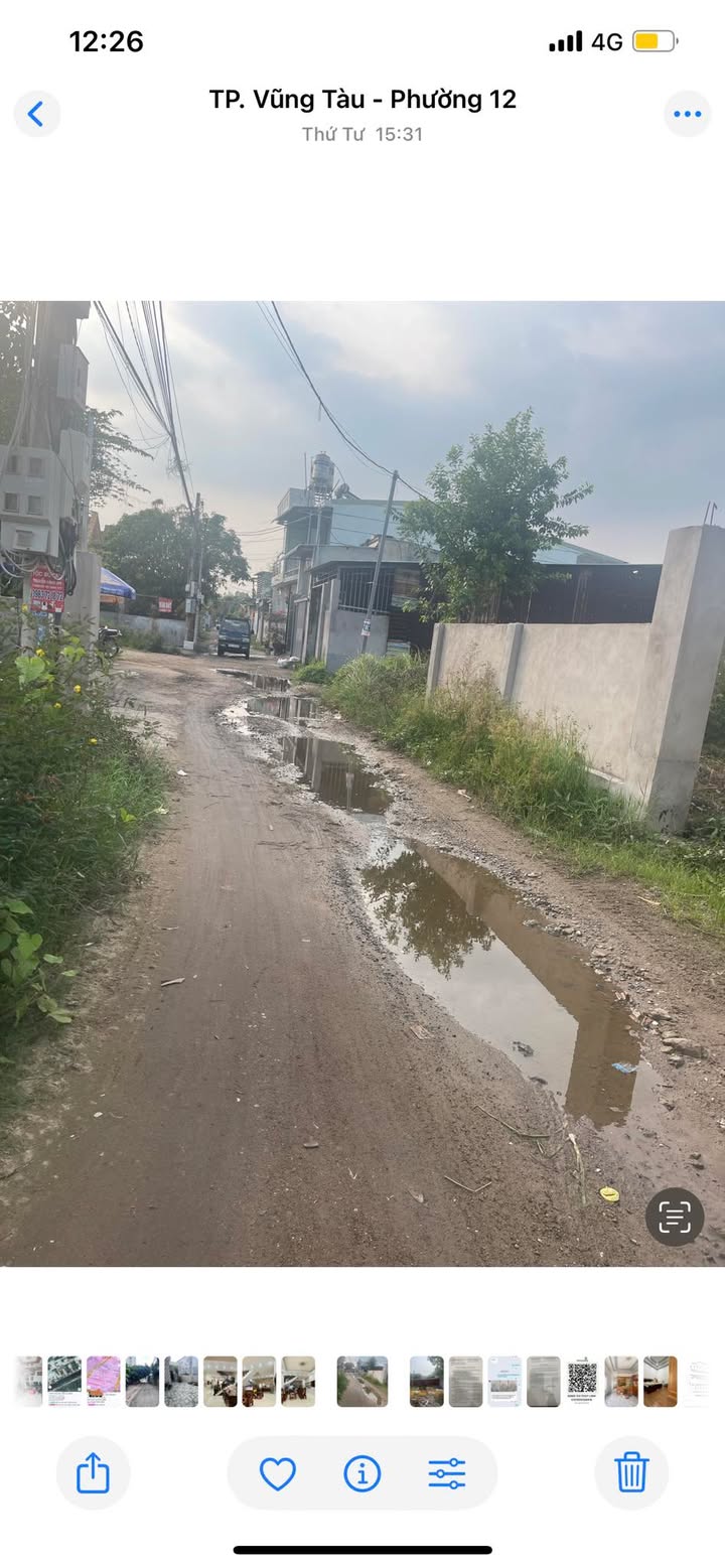 Bán lô đất mặt tiền hẻm 22 Chi Lăng, 190m² giá 2.3 tỷ - Pháp lý rõ ràng!