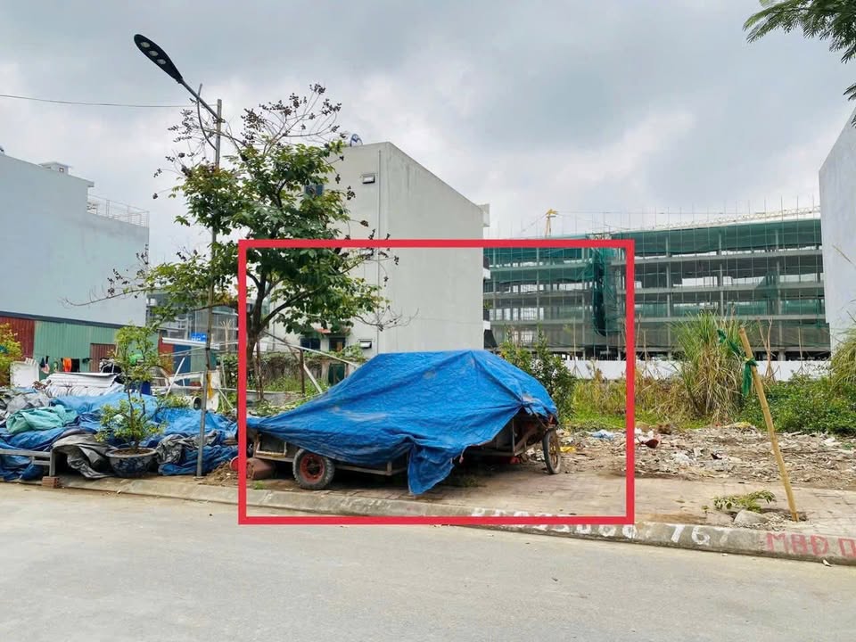 Lô đất tái định cư 36D15 khu D Bắc Sông Cấm 81m² - Vị trí đắc địa gần trung tâm hành chính