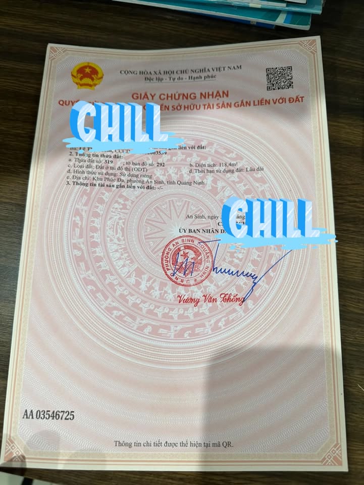 Lô đất Phúc Đa Đông Triều 118m² giá 1 tỷ - Đầu tư sinh lời ngay!