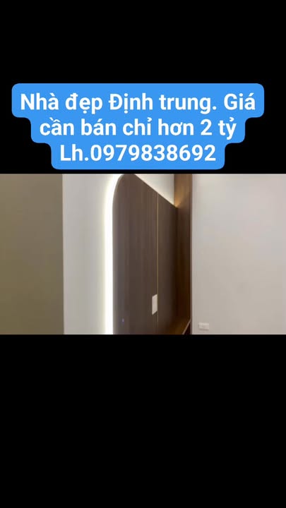 Nhà 2 tầng Định Trung Vĩnh Yên 61m² giá 2 tỷ - Full nội thất tiện nghi!