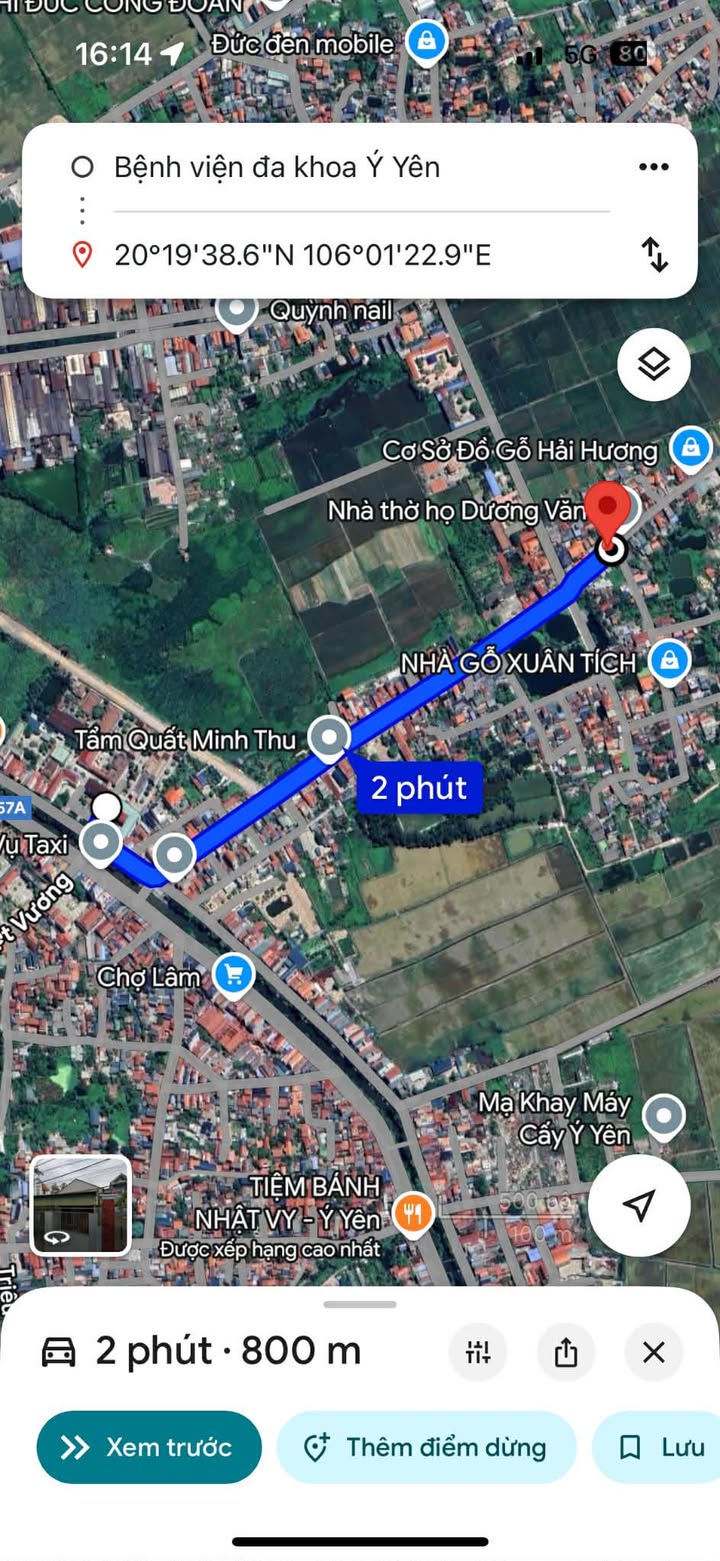 Đất nền Thị trấn Lâm, Ý Yên, Nam Định 110m² giá 2.99 tỷ - Đầu tư sinh lời bền vững!