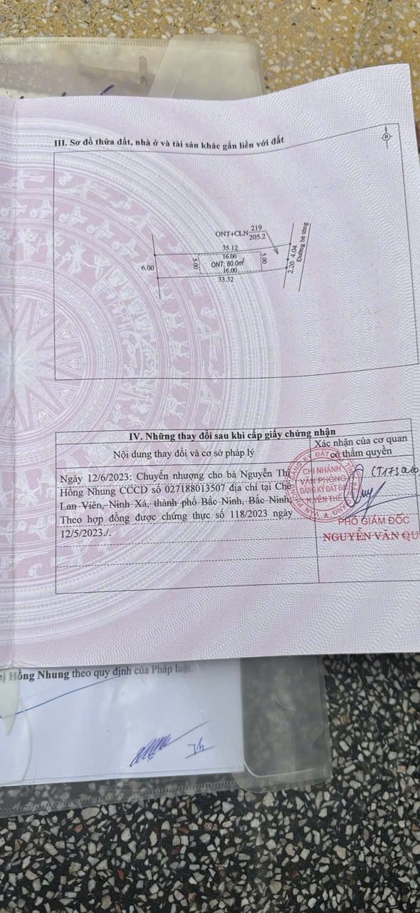 Đất nền Trại Hạ, Yên Thế, 205m² giá chỉ 320 triệu - Đầu tư sinh lời ngay!