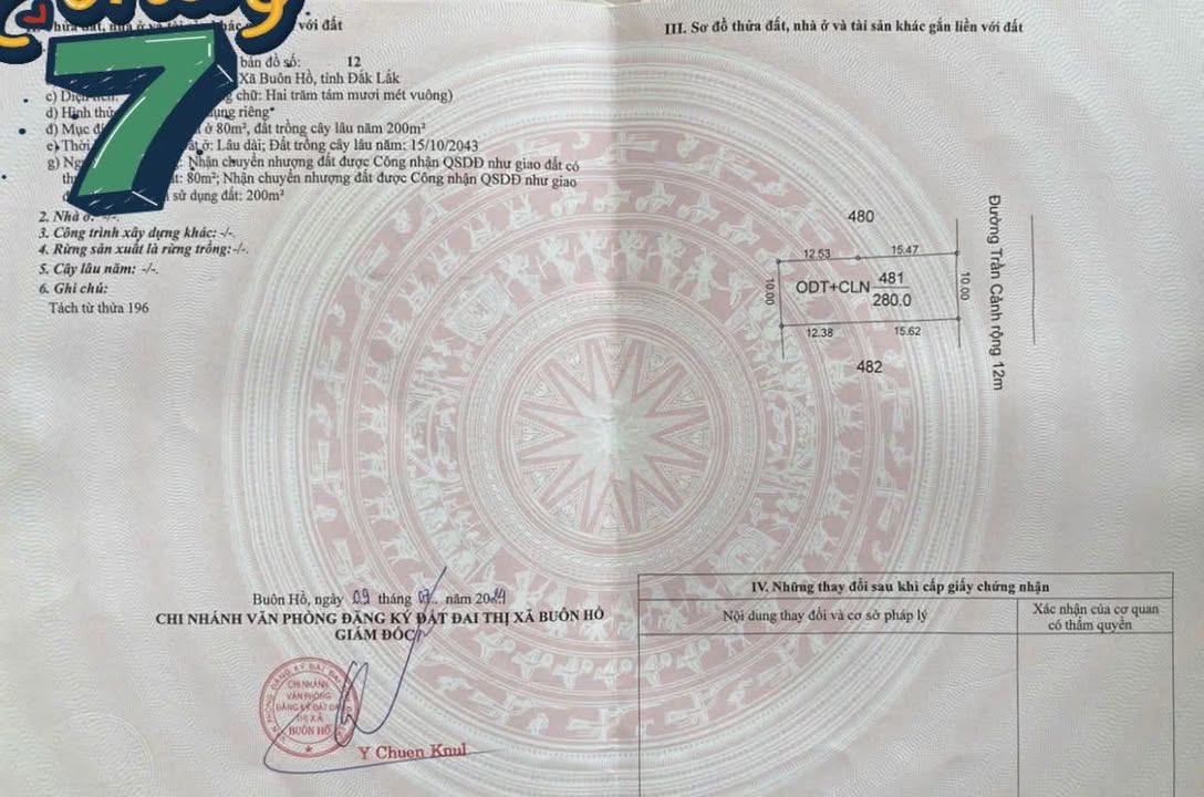 Đất nền mặt tiền Trần Cảnh, An Lạc, 80m² giá 2.05 tỷ - Cơ hội đầu tư tuyệt vời!