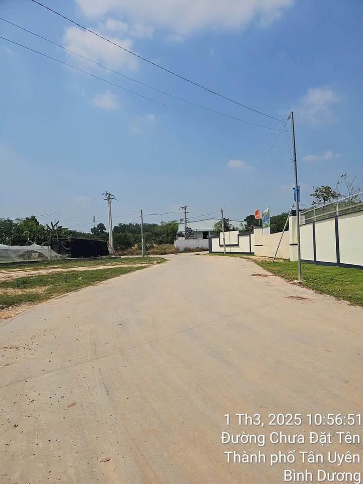 Đất Mặt Tiền Phú Chánh 17, Tân Uyên 83m² giá 1.5 tỷ - Đối diện cổng công ty!