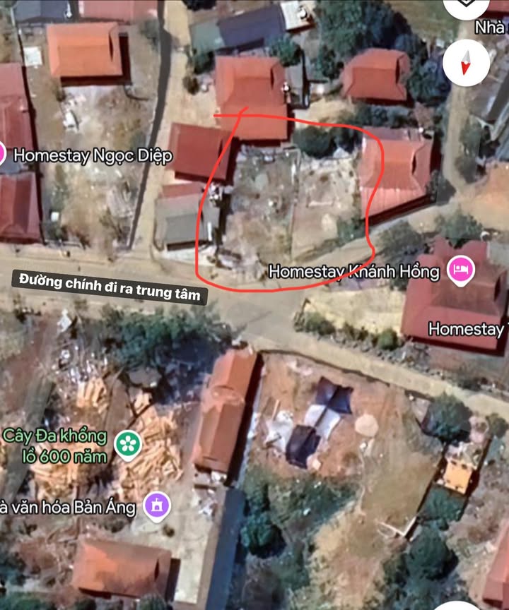 Đất thổ cư tại Bản Áng, Mộc Châu 13m² - Vị trí đắc địa, sẵn sàng đầu tư!