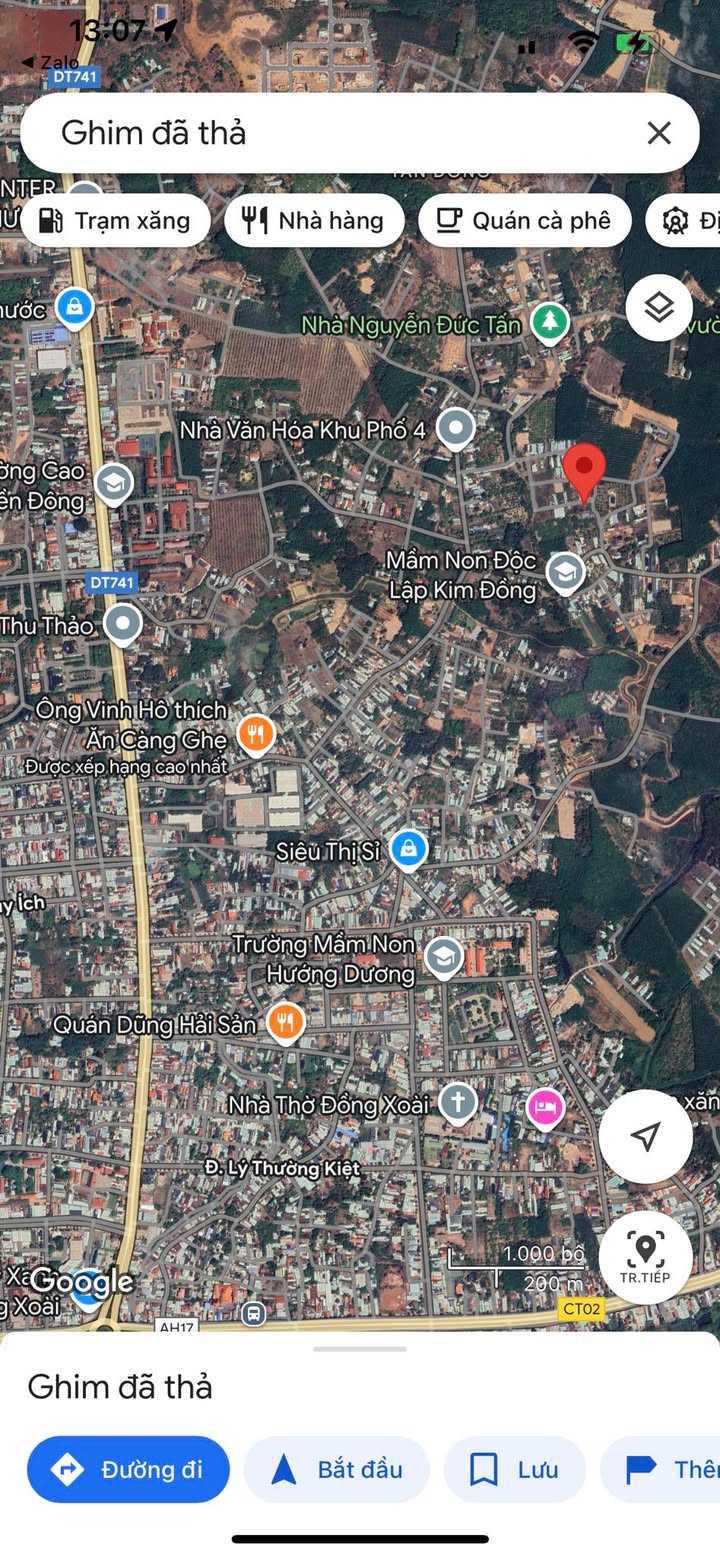 Đất nền Tân Đồng, Đồng Xoài 125m² giá chỉ 500 triệu - Cơ hội đầu tư hấp dẫn!