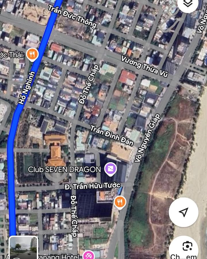 FrontHouse đường Hồ Nghinh Đà Nẵng 129m² giá 30.204 tỷ - Sổ đỏ chính chủ!