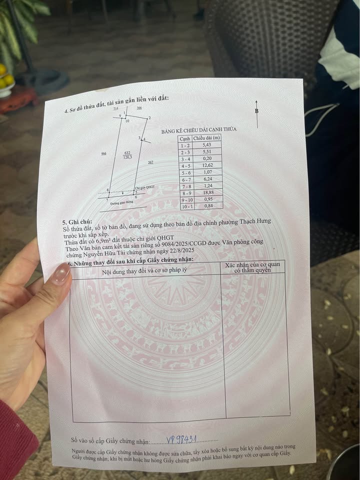 Đất bán đường Mai Thúc Loan, Hà Tĩnh 112m² - Giá chỉ 1.7 tỷ, vị trí thuận lợi!