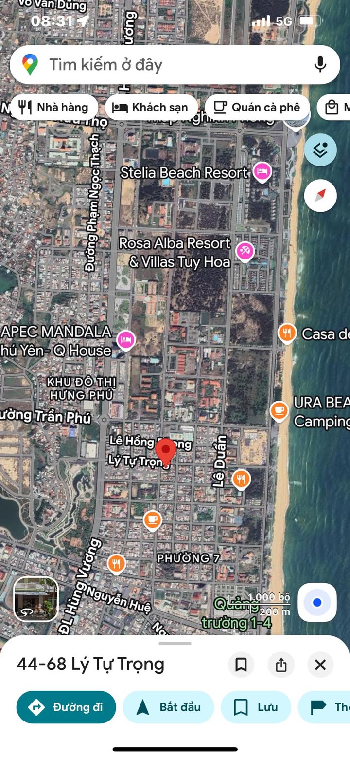 Nhà cấp 4 mặt tiền Lý Tự Trọng, Tuy Hoà 100m² giá 7.6 tỷ - Đầu tư sinh lời ngay!