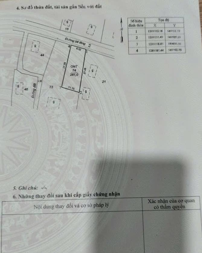 Đất thổ cư 281m² tại thôn Do, xã Ma Nới giá chỉ 200 triệu - Đầu tư sinh lời!