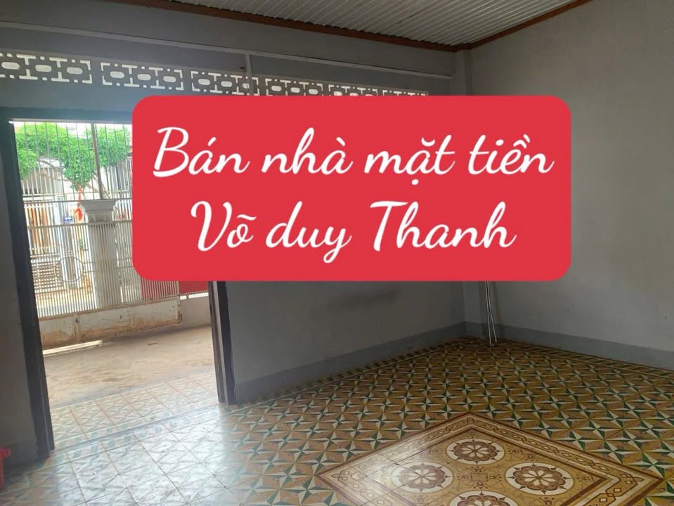 Nhà cấp 4 mặt tiền Võ Duy Thanh 111m² giá 7.2 tỷ - Sổ đỏ chính chủ!