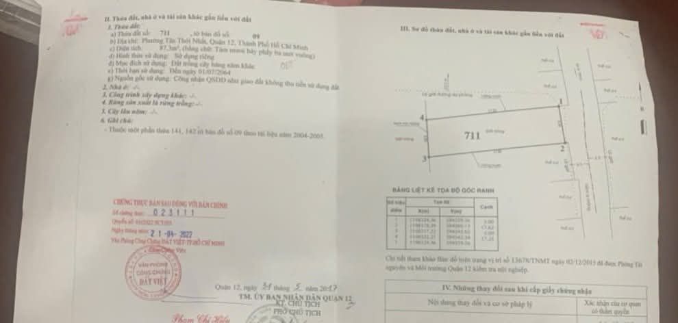 Nhà bán tại Tân Thới Nhất, Quận 12, 100m² giá 5.3 tỷ - Chính chủ, vào ở ngay!