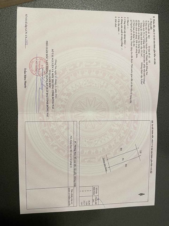 Đất chính chủ KDC Era City 2, An Phước, Long Thành 95m² - Giá 1.7 tỷ, sổ riêng!