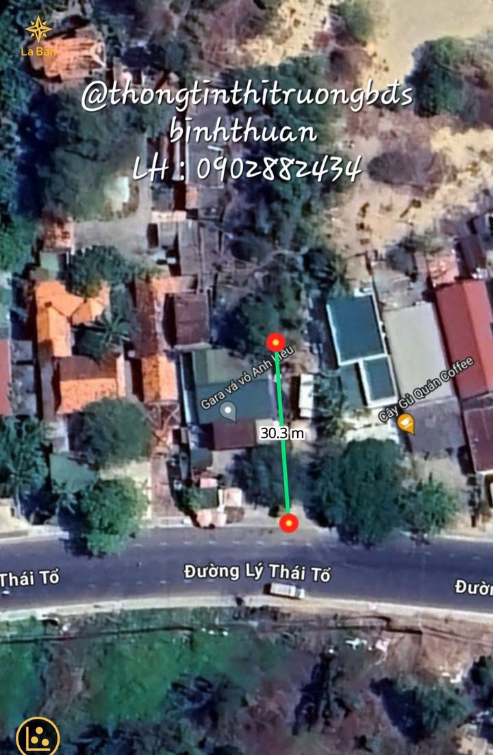 Đất mặt tiền Lý Thái Tổ, Tân Tiến 280m² - Đầu tư sinh lời ngay!