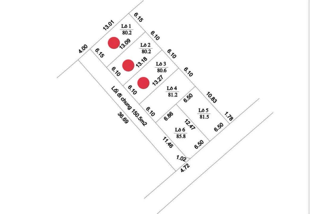 Đất nền Vân Phúc 80m² giá 30 triệu - Đầu tư sinh lời hấp dẫn!