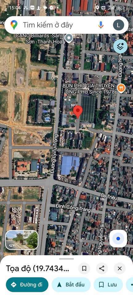 Đất nền Bắc Sơn Sầm Sơn 125m² giá 3.125 tỷ - Đối diện sân bóng Hoàng Hà!