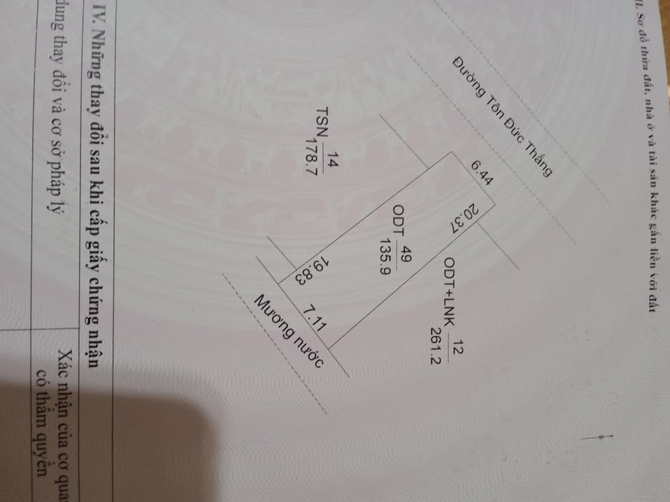 Đất mặt tiền đường Tôn Đức Thắng, Tân Châu, 1900m² giá 7.7 tỷ - Cơ hội đầu tư hấp dẫn!