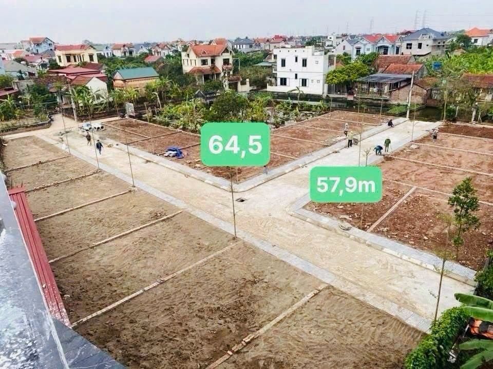 Đất nền Hoàn Long, Khoái Châu 64.5m² và 59.7m² giá chỉ 2 tỷ - Cơ hội đầu tư tuyệt vời!