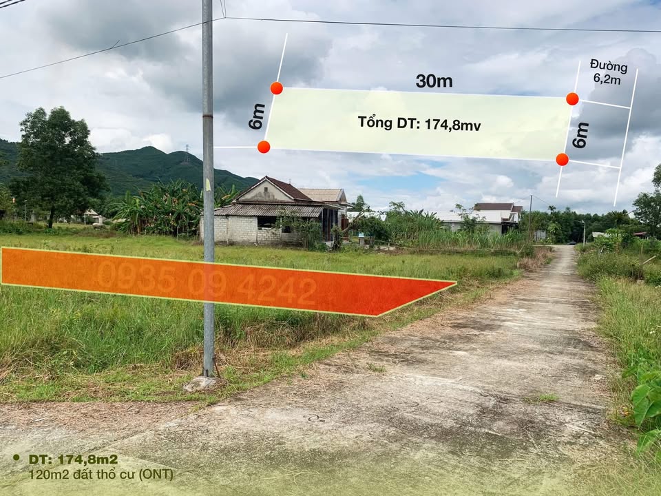 Farm nghỉ dưỡng Phong Xuân, Phong Điền 178m² giá 260 triệu - View núi tuyệt đẹp!