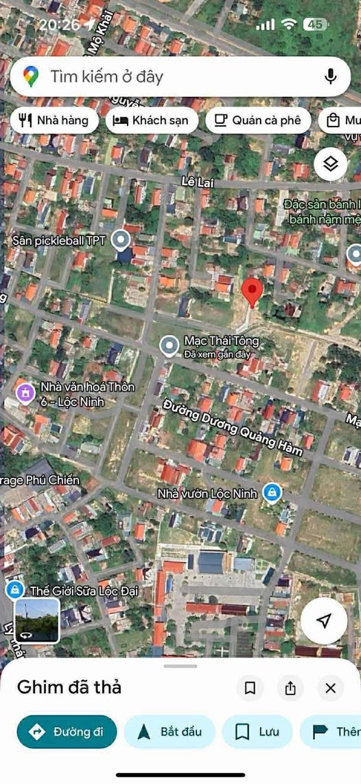 Đất ở Lộc Ninh Đồng Hới 136m² giá 900 triệu - Cơ hội đầu tư tuyệt vời!