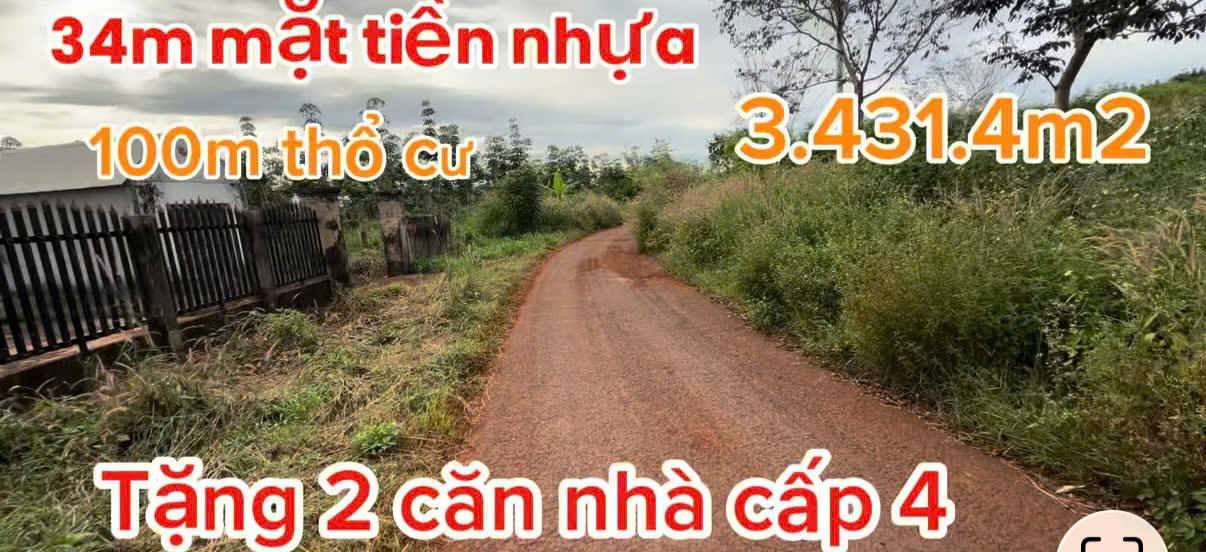 Nhà vườn 3400m² Hưng Phước Bù Đốp giá 700 triệu - Đầu tư sinh lời ngay!