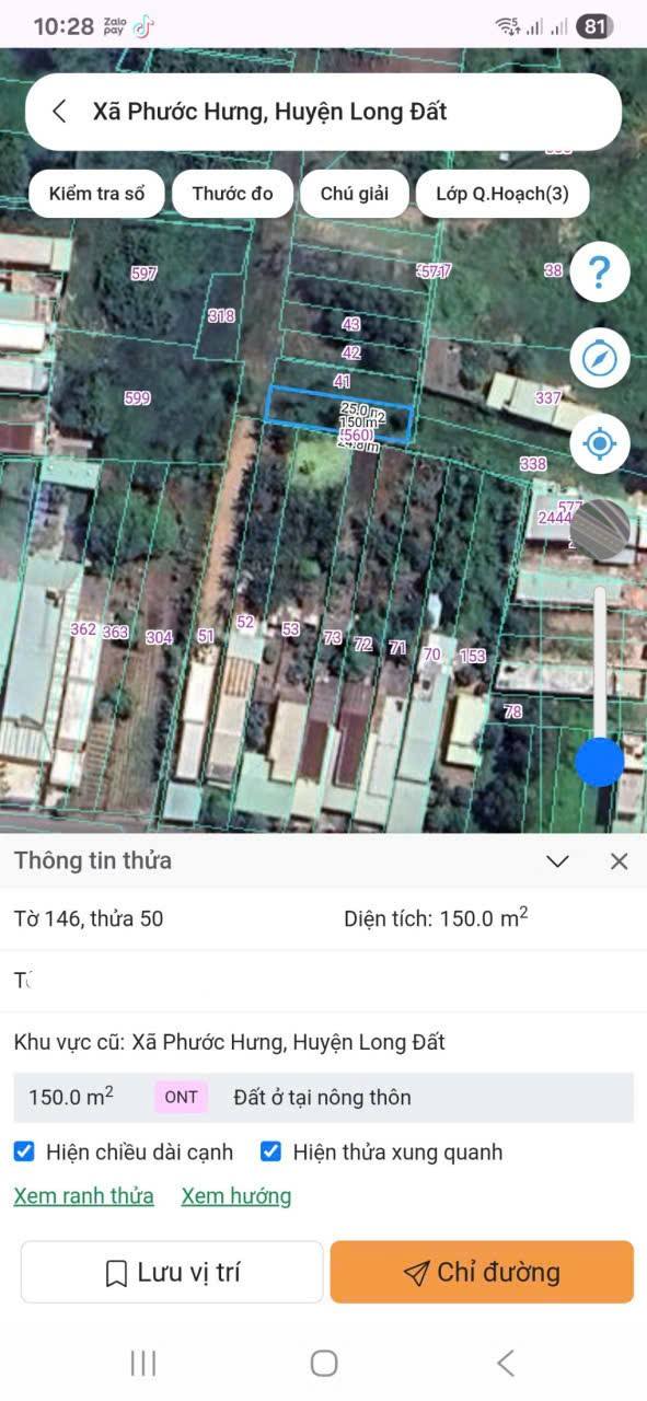 Đất nền Phước Hưng, Long Điền 156m² giá 1.37 tỷ - Sổ hồng đầy đủ chính chủ!