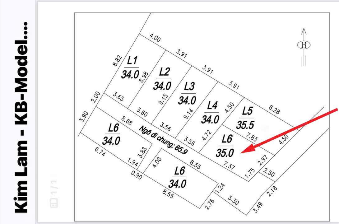 Đất nền Kim Lâm - Thanh Oai 35m² giá 2 tỷ - Lô góc 2 mặt thoáng, tiện ích đầy đủ!