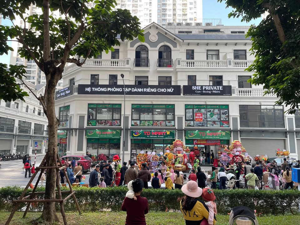 Shophouse cho thuê tại đường Đại lộ Thăng Long, quận Nam Từ Liêm - Diện tích 120m², giá 125 triệu/tháng!