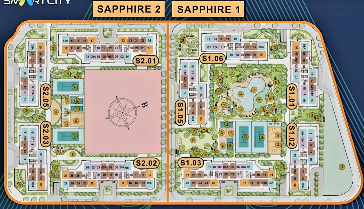 Căn hộ Vinhomes Smart City Tây Mỗ 28m² giá 2.8 tỷ - Nhà đẹp, nội thất full