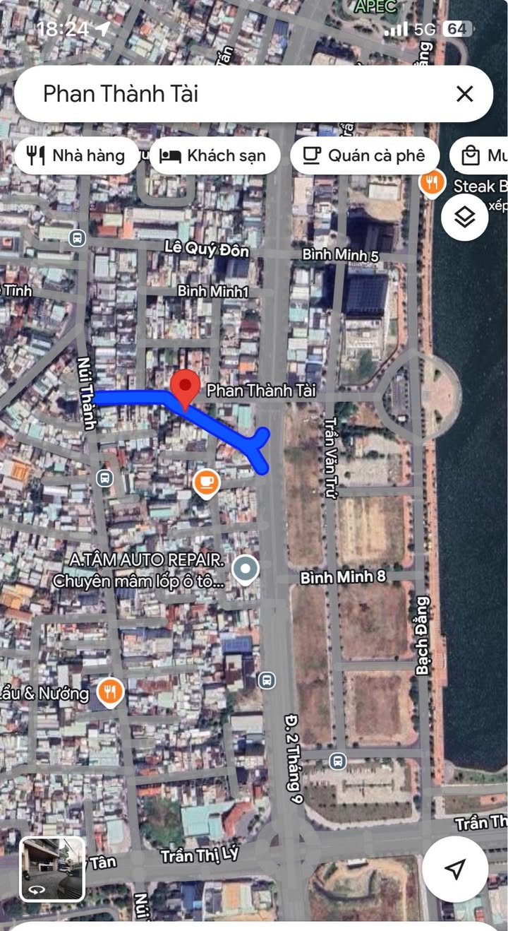 Lô mặt tiền Phan Thành Tài, Hải Châu, 200m² - Tiềm năng kinh doanh cao!