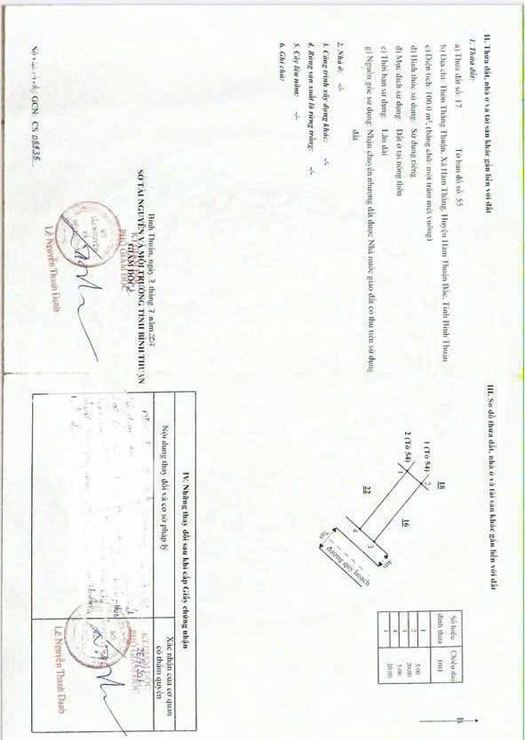 Đất nền 100m² hướng Đông tại Bến Lội Lại An, Phan Thiết - Giá chỉ 1.7 tỷ thương lượng!