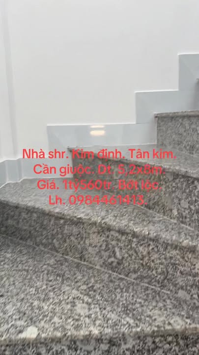 Nhà phố Kim Định, Tân Kim, 41m² giá 1.56 tỷ - Sổ hồng công chứng ngay!