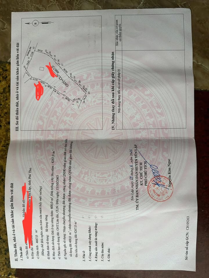 Đất Farm 4667m² tại Yên Lập, Phú Thọ - Giá 100 tỷ, Phù hợp nghỉ dưỡng!