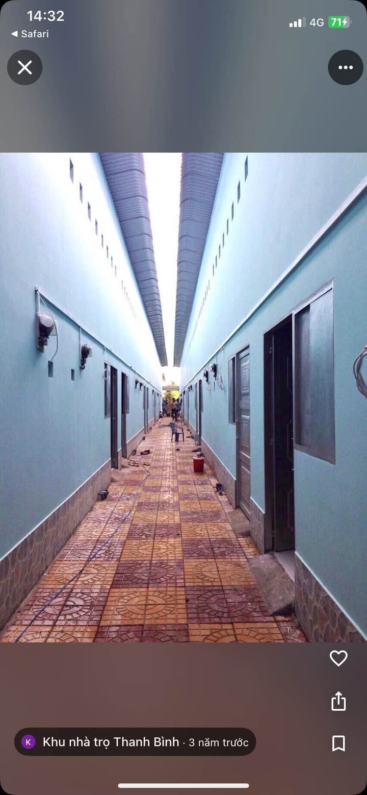 Đất 460m² có 20 Phòng Trọ tại Mỹ Thới - Cơ hội đầu tư sinh lời!