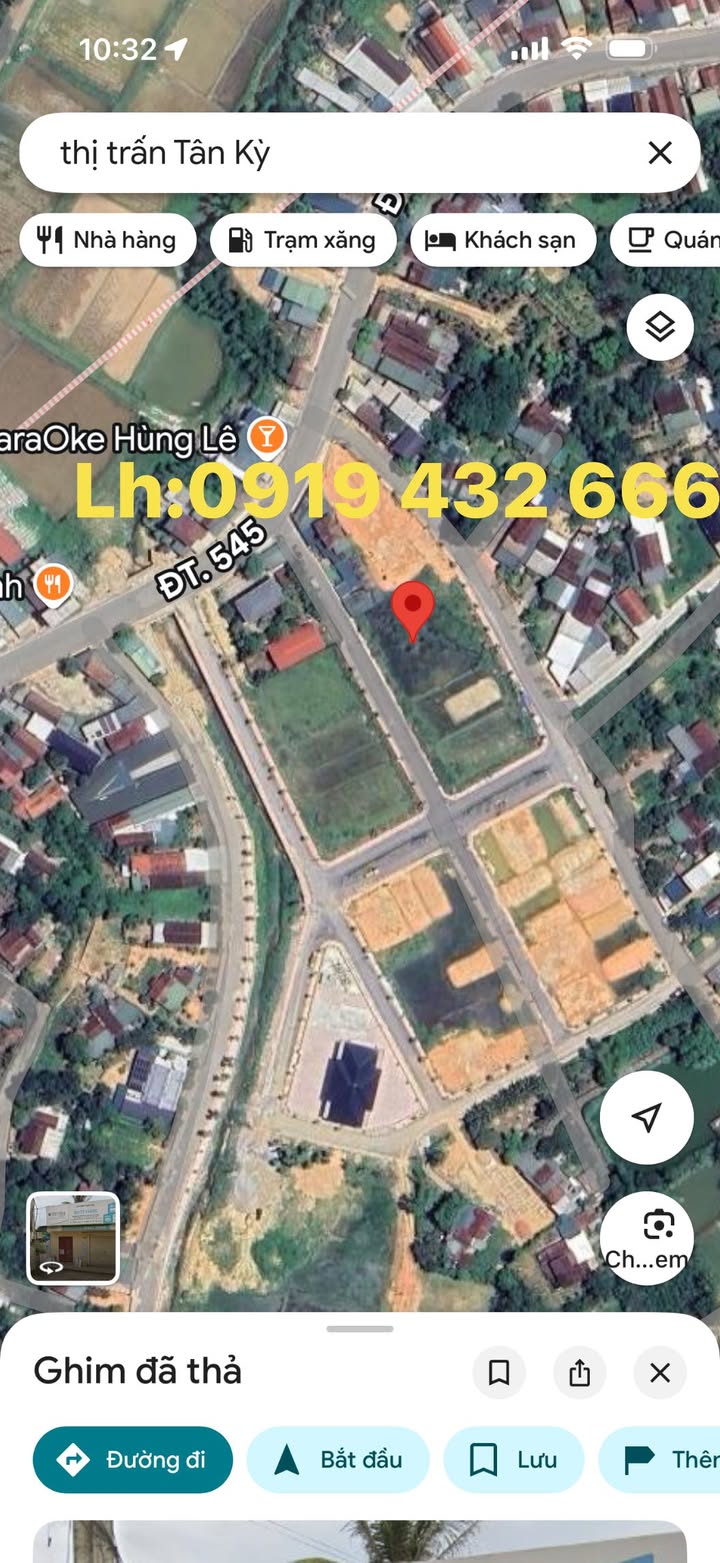 Đất nền 160m² tại Khối 4, xã Tân Kỳ - Cơ hội đầu tư sinh lời!