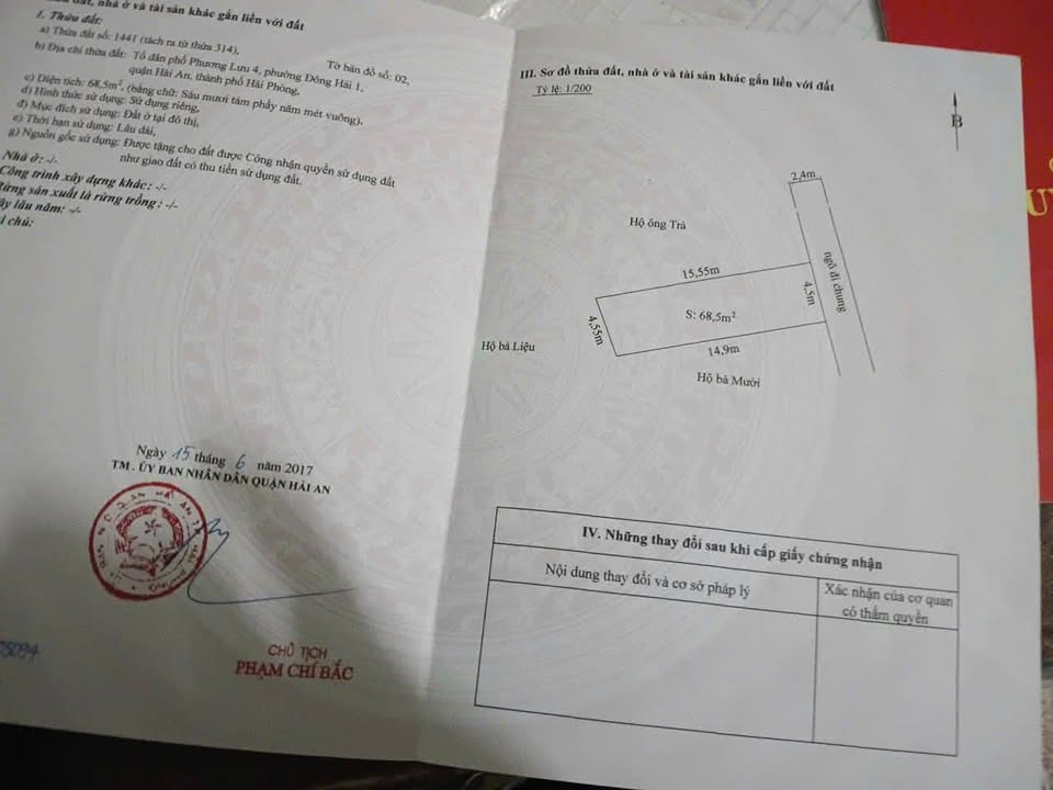 Đất nền ngõ 299 Bùi Thị Tự Nhiên, Hải An, 68m² giá 2.892 tỷ - Vị trí kinh doanh đắc địa!