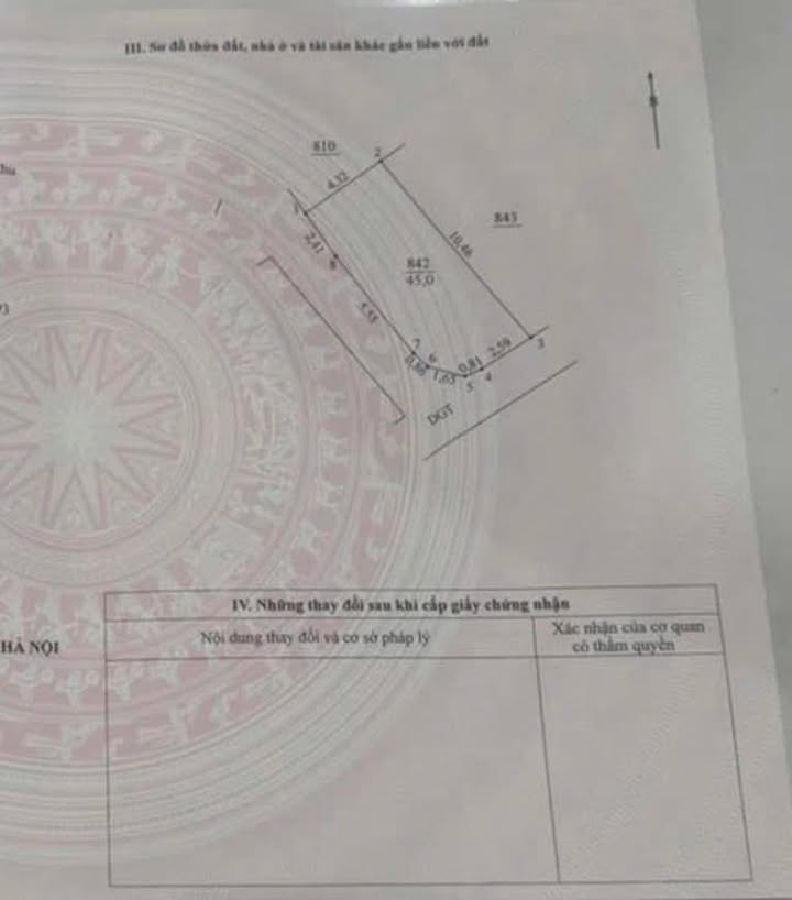 Đất nền Cụm 4 Tân Lập, Đan Phượng 45m² giá chỉ 1.1 tỷ - Đầu tư sinh lời ngay!