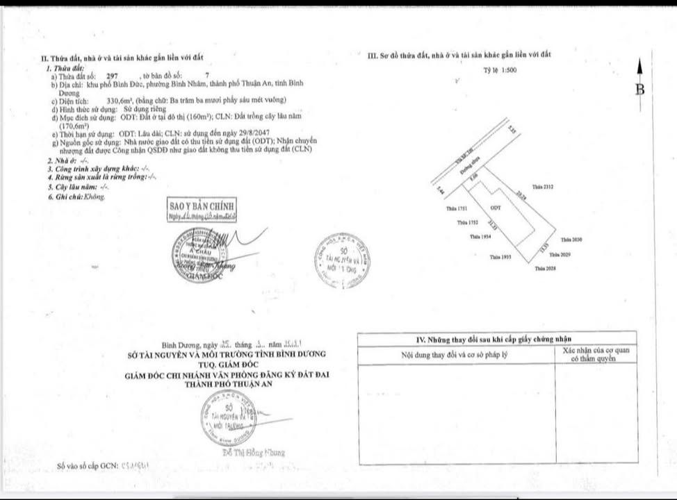 Nhà vườn Lái Thiêu 330m² giá 9.9 tỷ - Sẵn sàng vào ở ngay!