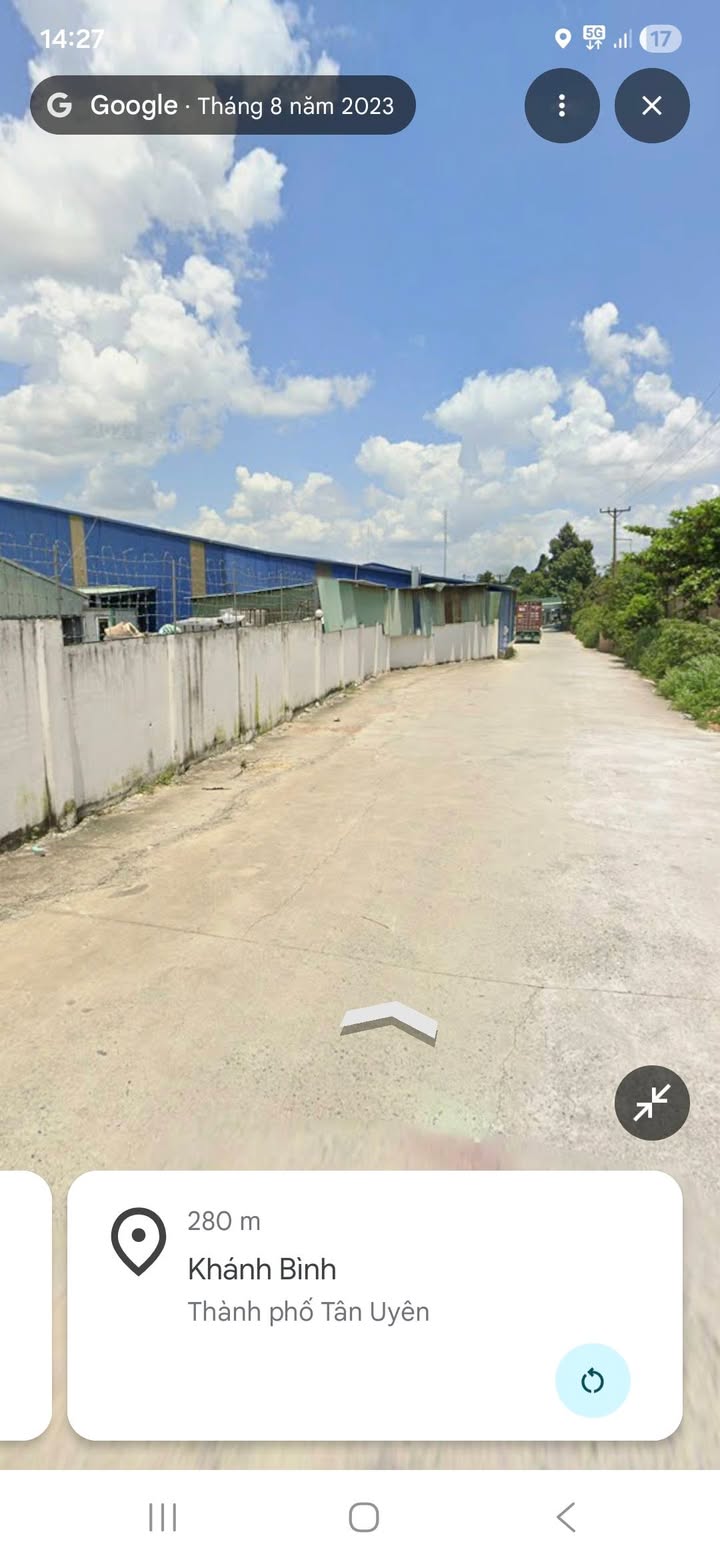 Đất thổ cư Khánh Bình, Tân Uyên 726m² giá 7 tỷ - Đầu tư sinh lời ngay!